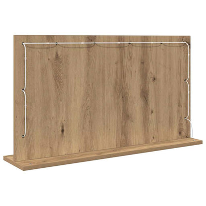 Kosmetikspiegel mit Spiegel Artisan Eiche 80 x 45 x 18 cm