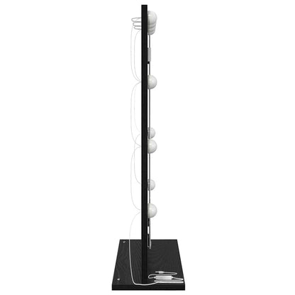 Kosmetikspiegel mit Spiegel Schwarze Eiche 70 x 50 x 18 cm