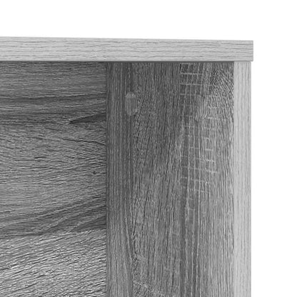 Schreibtisch Grau Sonoma 91 x 50 x 149 cm Holzwerkstoff