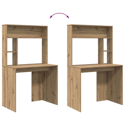 Schreibtisch Artisan-Eiche 91 x 50 x 149 cm Holzwerkstoff