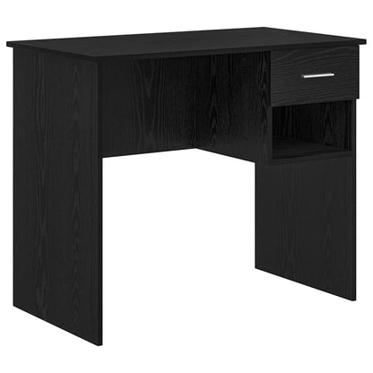Schreibtisch Schwarze Eiche 90 x 49,5 x 75 cm Holzwerkstoff