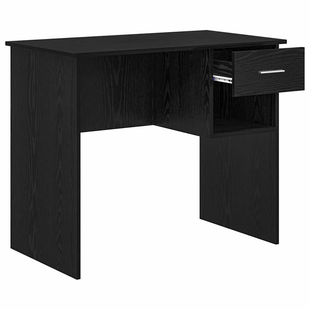 Schreibtisch Schwarze Eiche 90 x 49,5 x 75 cm Holzwerkstoff