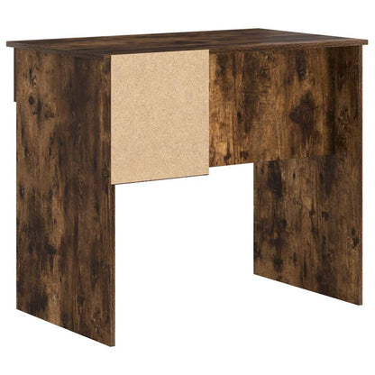 Schreibtisch Räuchereiche 90 x 49,5 x 75 cm Holzwerkstoff