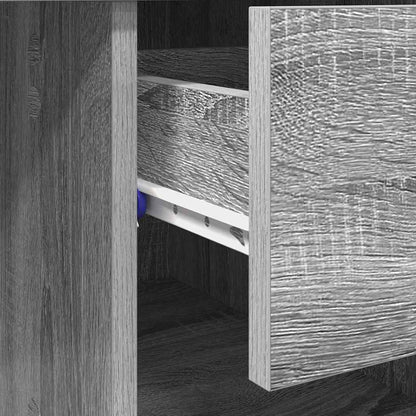Schreibtisch Grau Sonoma 90 x 49,5 x 75 cm Holzwerkstoff