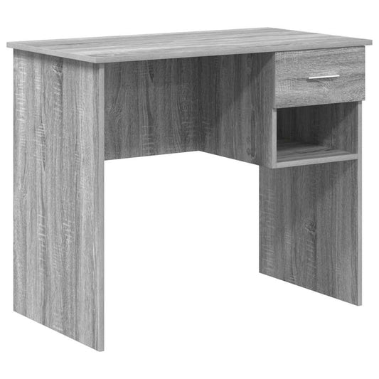 Schreibtisch Grau Sonoma 90 x 49,5 x 75 cm Holzwerkstoff