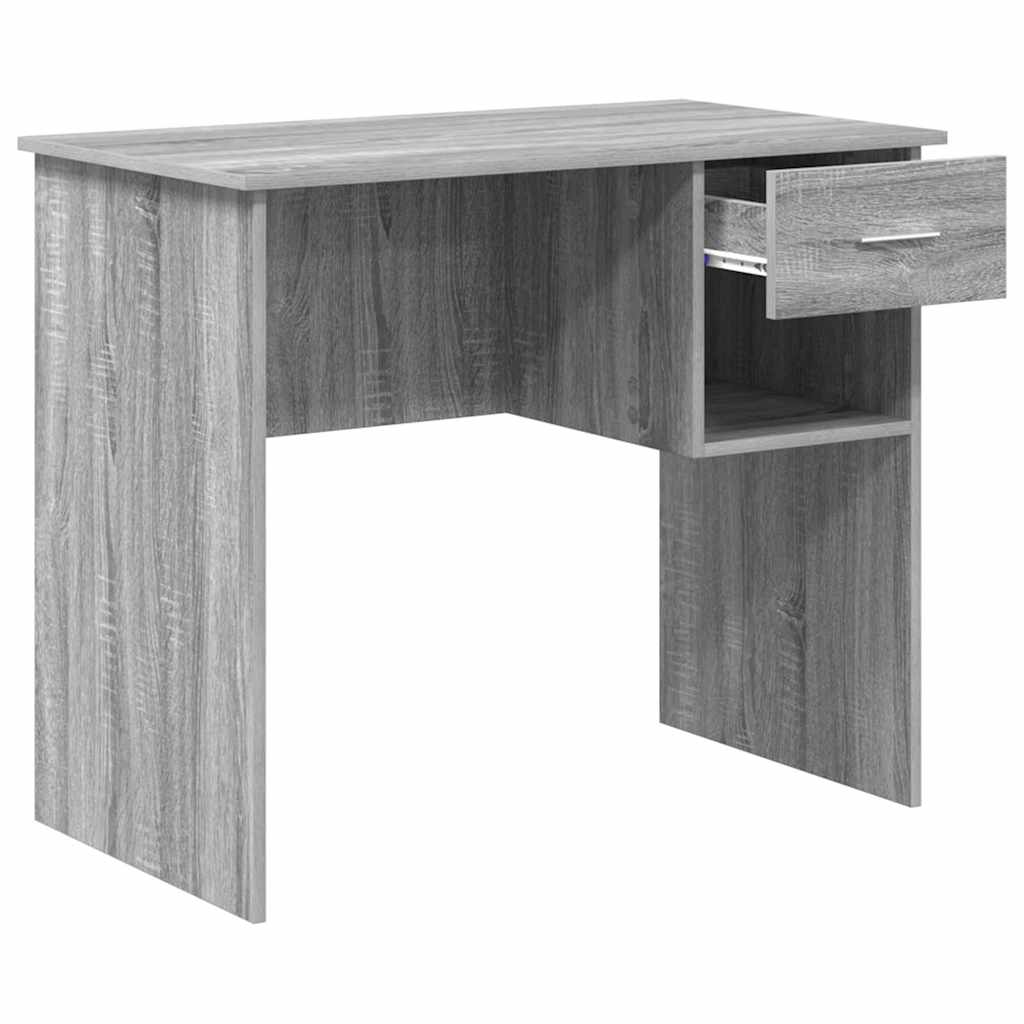 Schreibtisch Grau Sonoma 90 x 49,5 x 75 cm Holzwerkstoff
