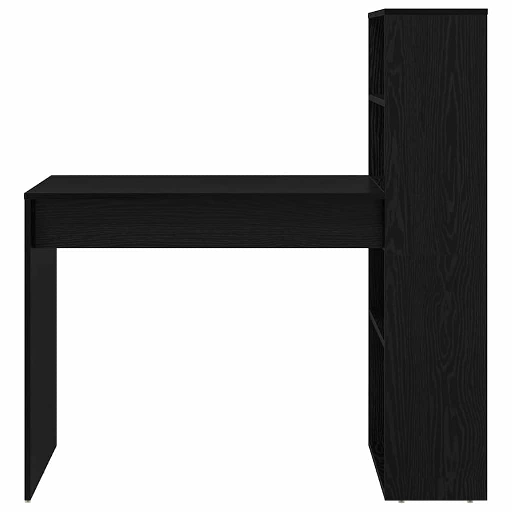 Schreibtisch Schwarze Eiche 113 x 54 x 120 cm Holzwerkstoff