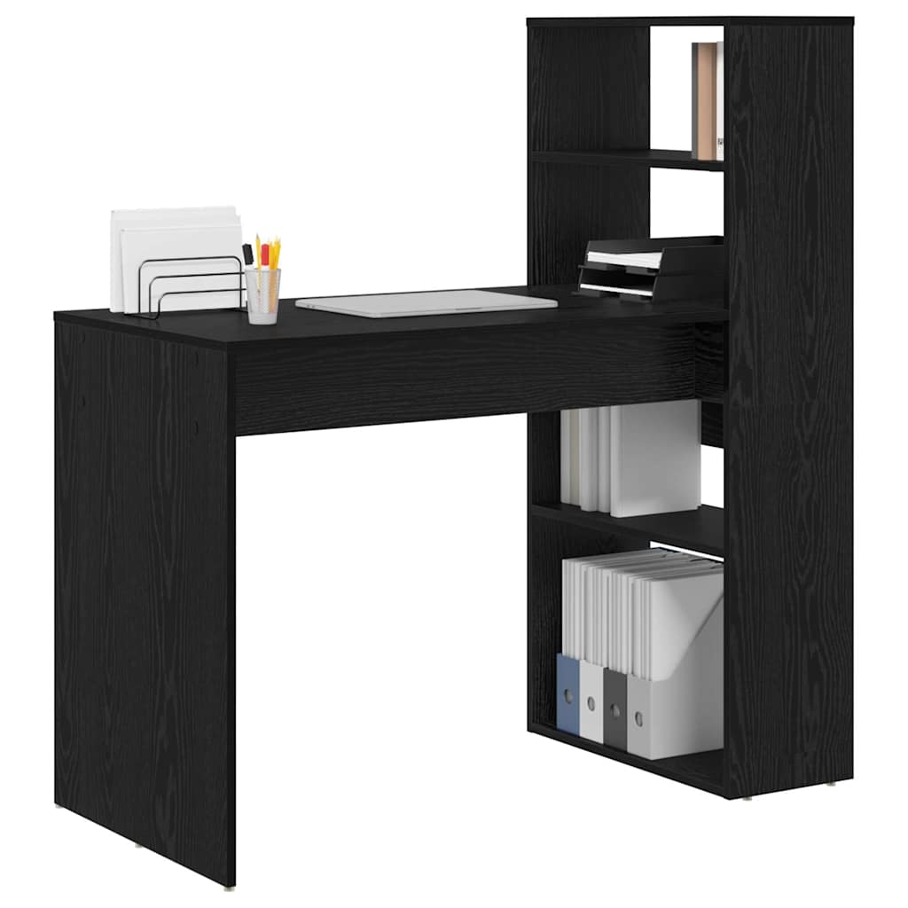 Schreibtisch Schwarze Eiche 113 x 54 x 120 cm Holzwerkstoff