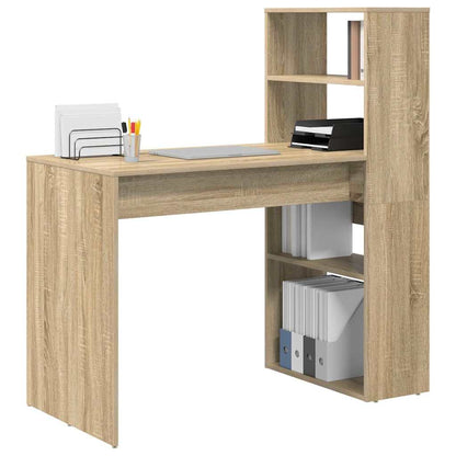 Schreibtisch Sonoma Eiche 113 x 54 x 120 cm Holzwerkstoff