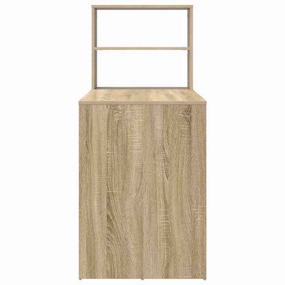 Schreibtisch Sonoma Eiche 113 x 54 x 120 cm Holzwerkstoff