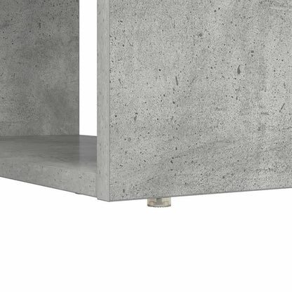 Schreibtisch Betongrau 113 x 54 x 120 cm Holzwerkstoff