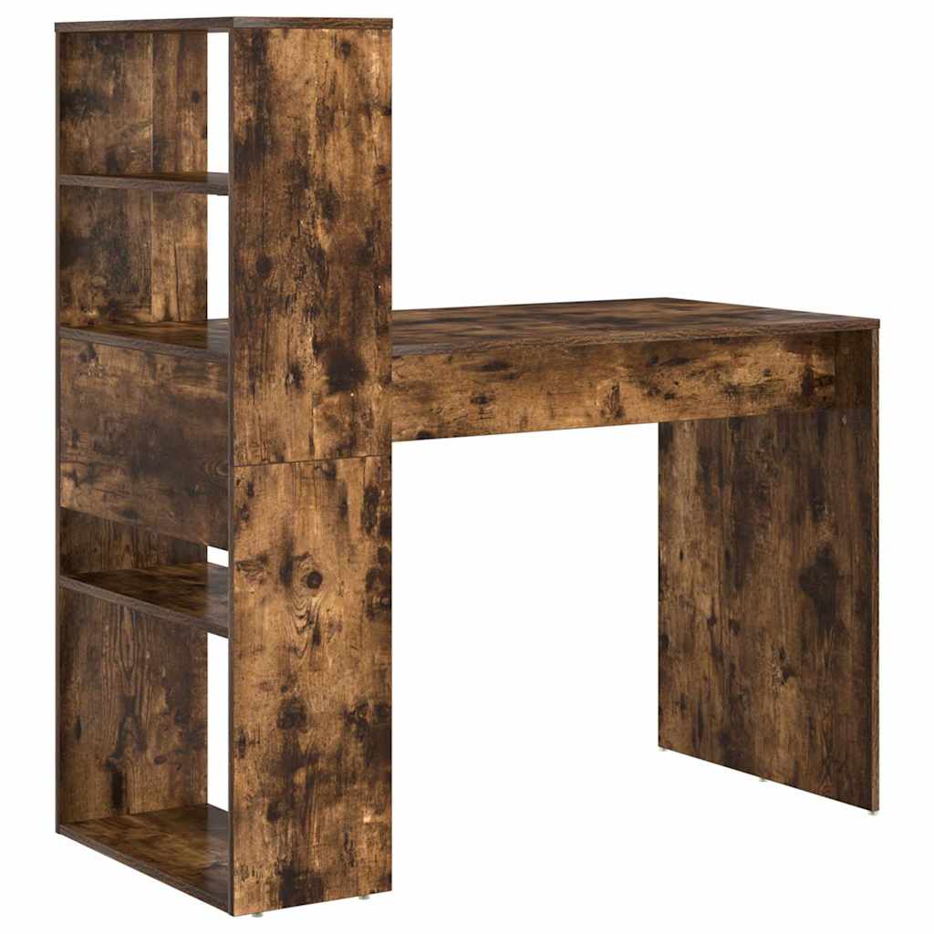 Schreibtisch Räuchereiche 113 x 54 x 120 cm Holzwerkstoff