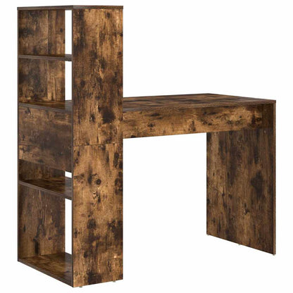 Schreibtisch Räuchereiche 113 x 54 x 120 cm Holzwerkstoff