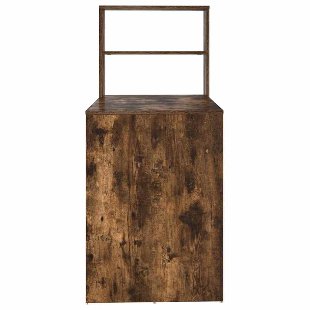 Schreibtisch Räuchereiche 113 x 54 x 120 cm Holzwerkstoff