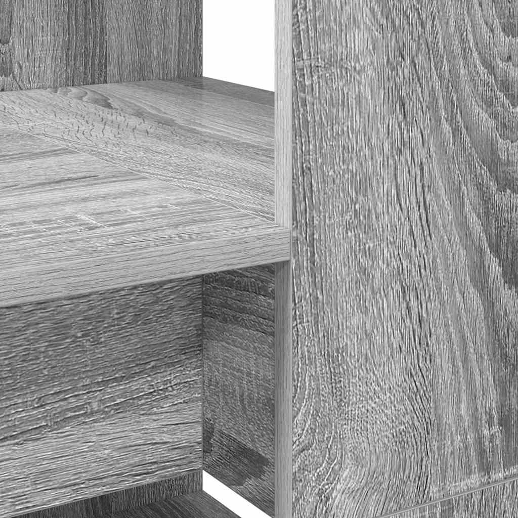Schreibtisch Grau Sonoma 113 x 54 x 120 cm Holzwerkstoff