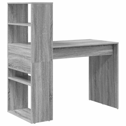 Schreibtisch Grau Sonoma 113 x 54 x 120 cm Holzwerkstoff