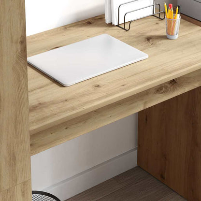 Schreibtisch Artisan-Eiche 113 x 54 x 120 cm Holzwerkstoff