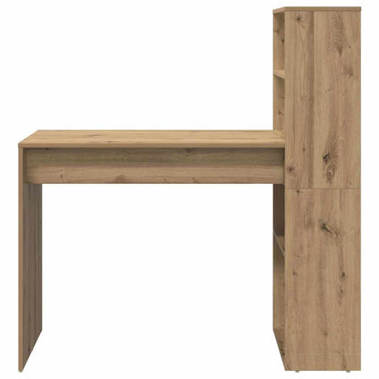 Schreibtisch Eiche handwerklich 113 x 54 x 120 cm Holzwerkstoff