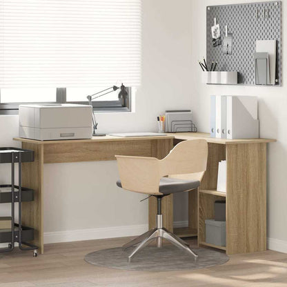 Schreibtisch Sonoma Eiche 142 x 102 x 73 cm Holzwerkstoff
