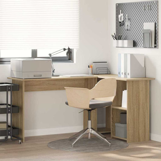 Schreibtisch Sonoma Eiche 142 x 102 x 73 cm Holzwerkstoff