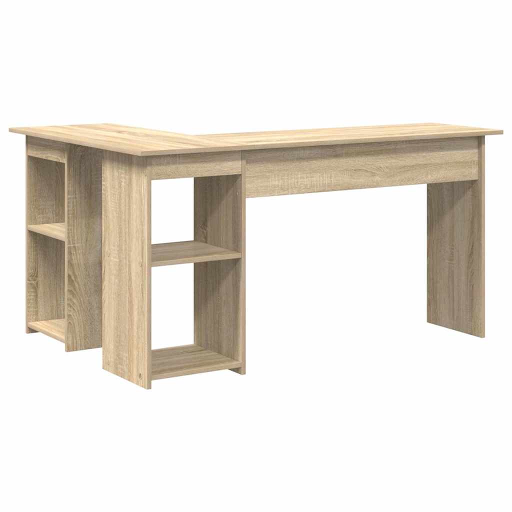 Schreibtisch Sonoma Eiche 142 x 102 x 73 cm Holzwerkstoff