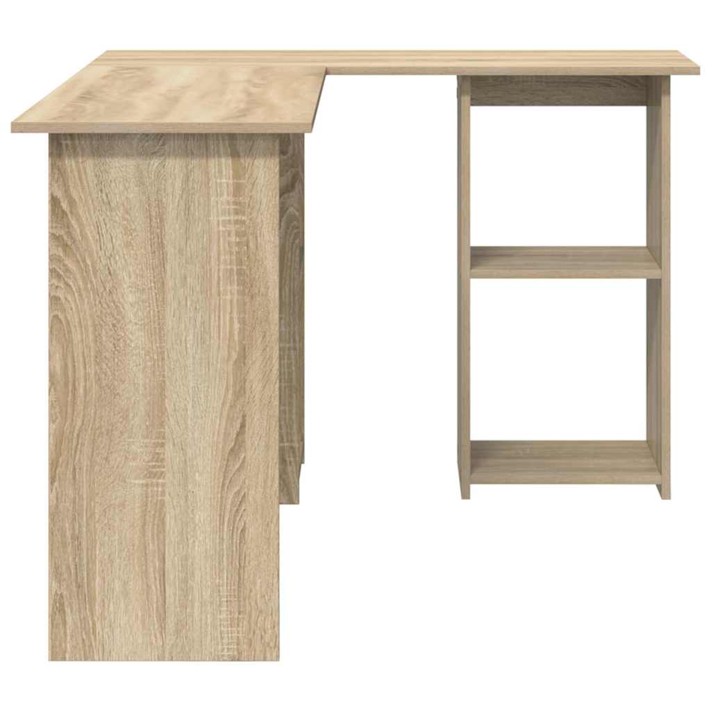 Schreibtisch Sonoma Eiche 142 x 102 x 73 cm Holzwerkstoff