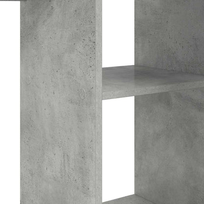 Schreibtisch Betongrau 142 x 102 x 73 cm Holzwerkstoff