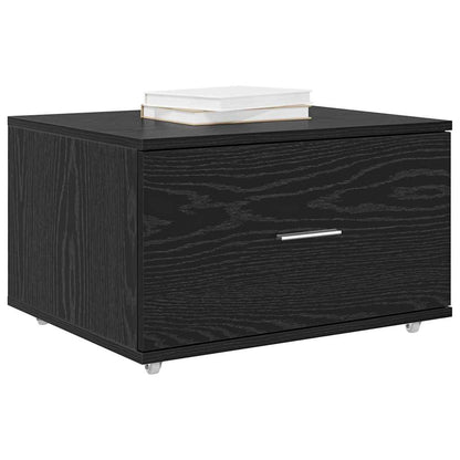 Schubladenschrank Schwarz 55 x 45 x 33,5 cm Holzwerkstoff
