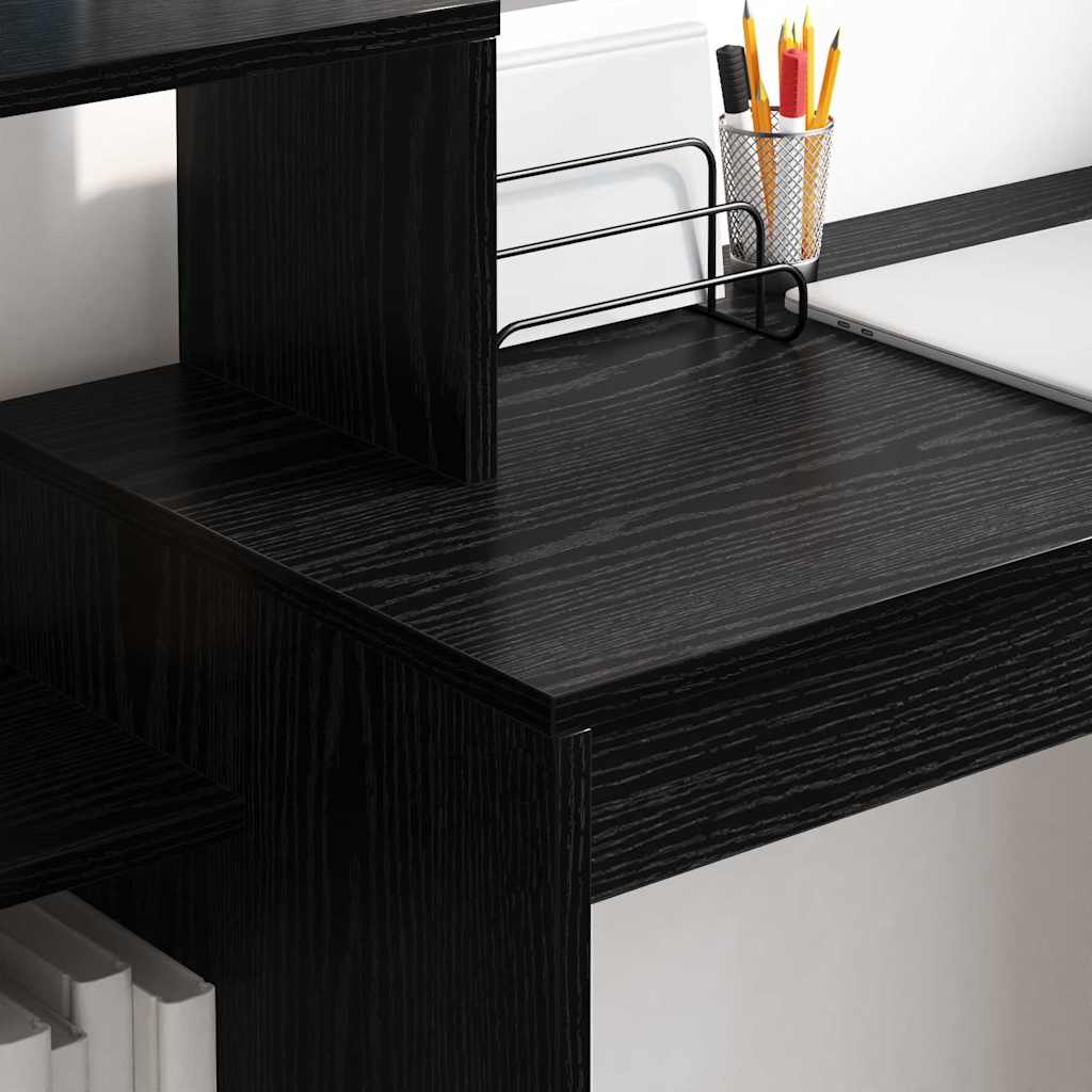Schreibtisch Schwarze Eiche 100 x 40 x 90 cm Holzwerkstoff