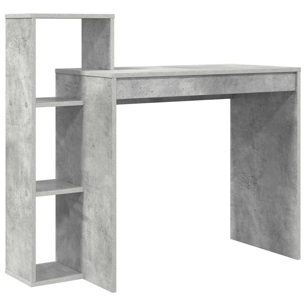 Schreibtisch Beton Grau 100 x 40 x 90 cm Holzwerkstoff