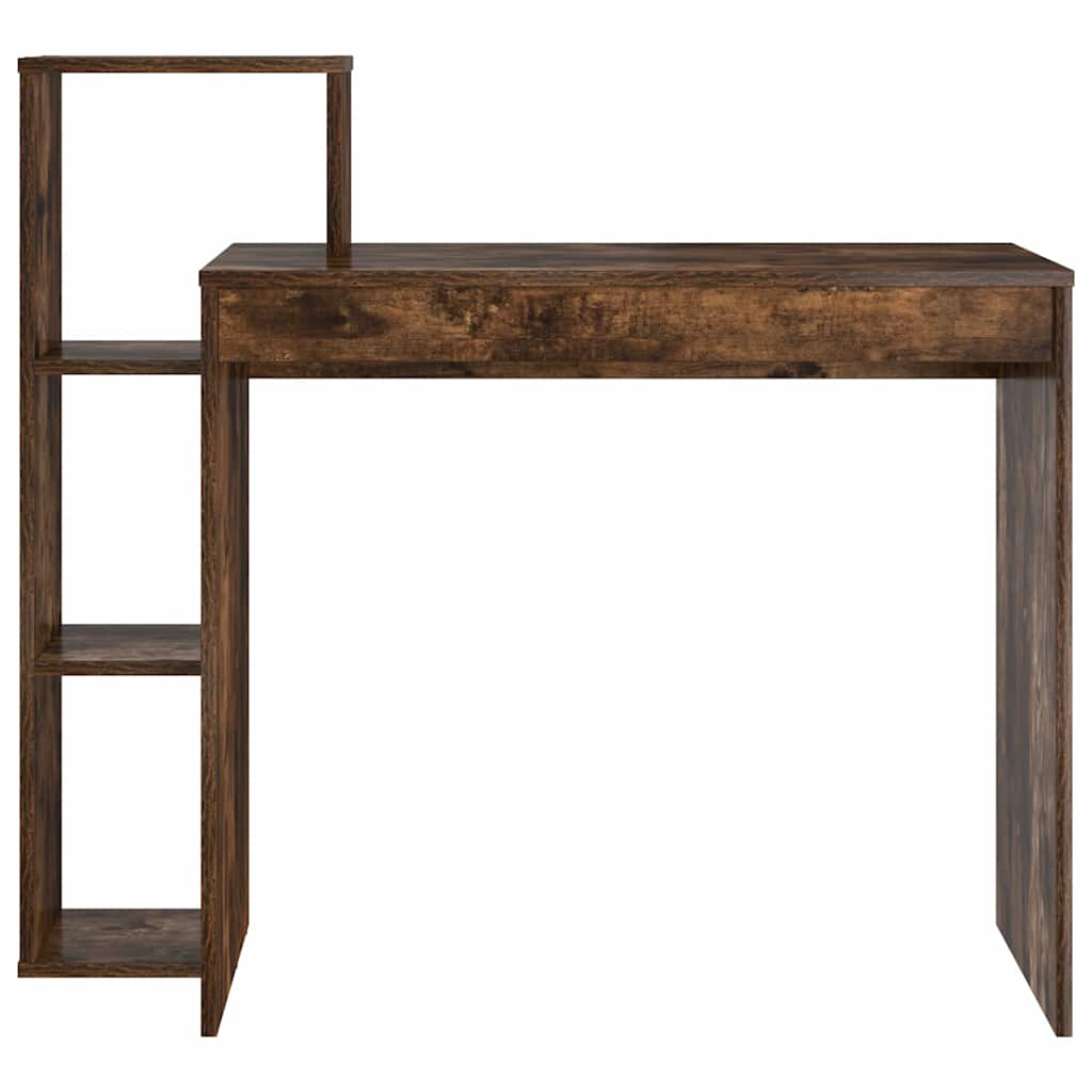 Schreibtisch Räuchereiche 100 x 40 x 90 cm Holzwerkstoff