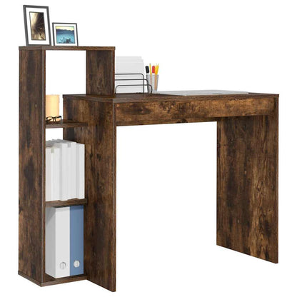 Schreibtisch Räuchereiche 100 x 40 x 90 cm Holzwerkstoff