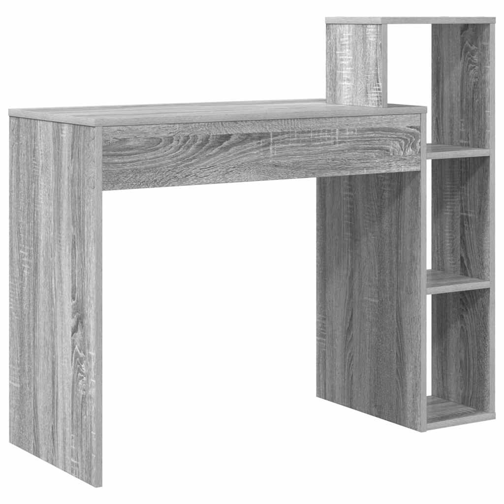 Schreibtisch Grau Sonoma 100 x 40 x 90 cm Holzwerkstoff