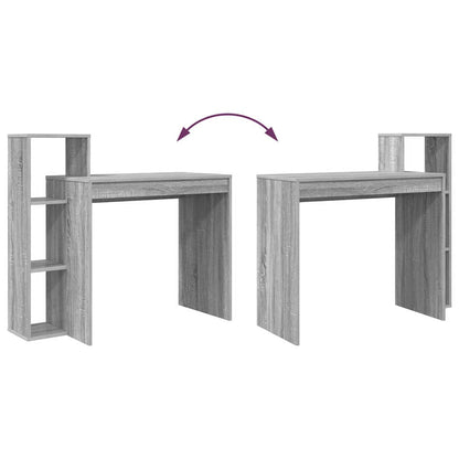 Schreibtisch Grau Sonoma 100 x 40 x 90 cm Holzwerkstoff