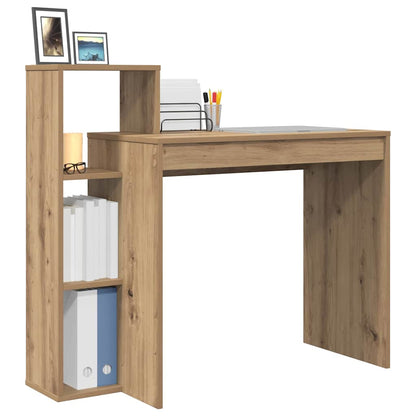 Schreibtisch Eiche handwerklich 100 x 40 x 90 cm Holzwerkstoff