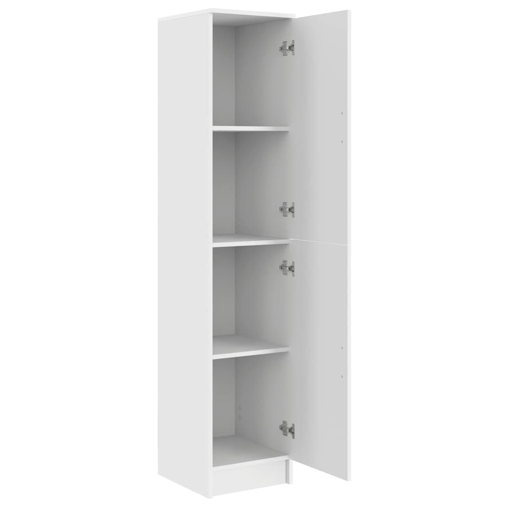 Highboard Weiß 35 x 39 x 168 cm Holzwerkstoff
