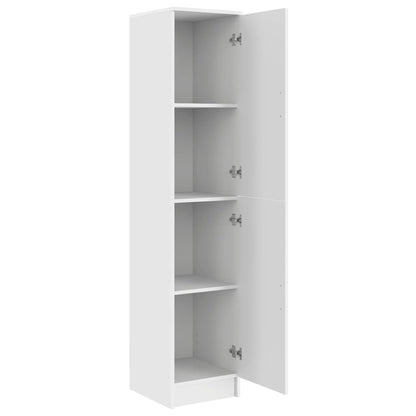 Highboard Weiß 35 x 39 x 168 cm Holzwerkstoff