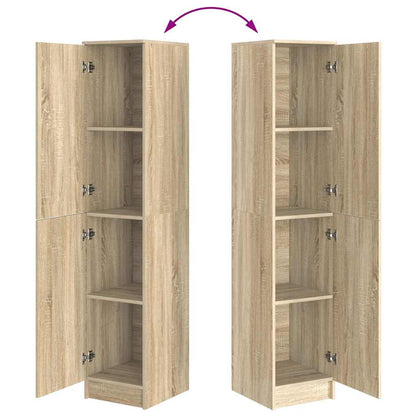 Highboard Sonoma Eiche 35 x 39 x 168 cm Holzwerkstoff