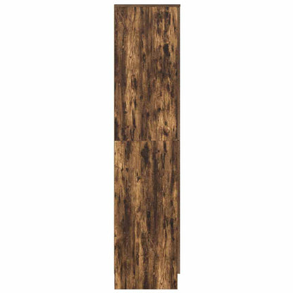 Highboard Räuchereiche 35 x 39 x 168 cm Holzwerkstoff