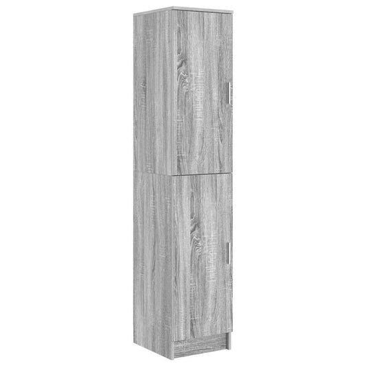 Highboard Grau Sonoma 35 x 39 x 168 cm Holzwerkstoff