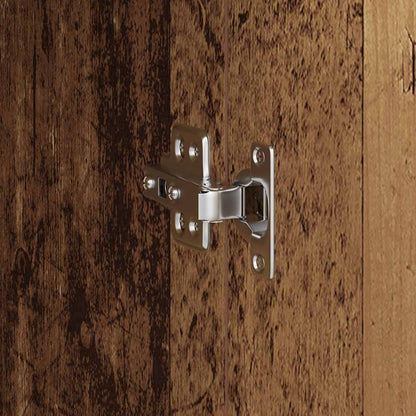 Highboard Altholz 35 x 39 x 168 cm Holzwerkstoff