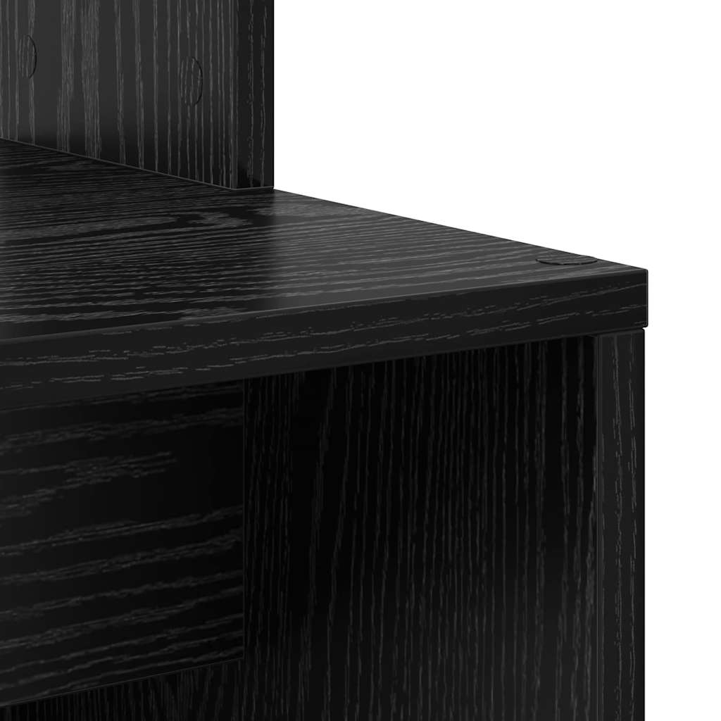 Schreibtisch Schwarze Eiche 78,5 x 37 x 154,5 cm Holzwerkstoff