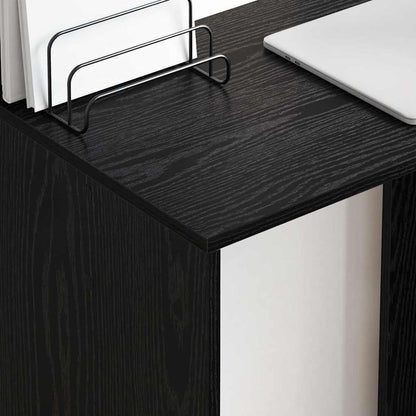 Schreibtisch Schwarze Eiche 78,5 x 37 x 154,5 cm Holzwerkstoff