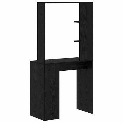 Schreibtisch Schwarze Eiche 78,5 x 37 x 154,5 cm Holzwerkstoff
