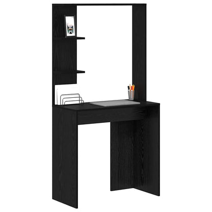 Schreibtisch Schwarze Eiche 78,5 x 37 x 154,5 cm Holzwerkstoff