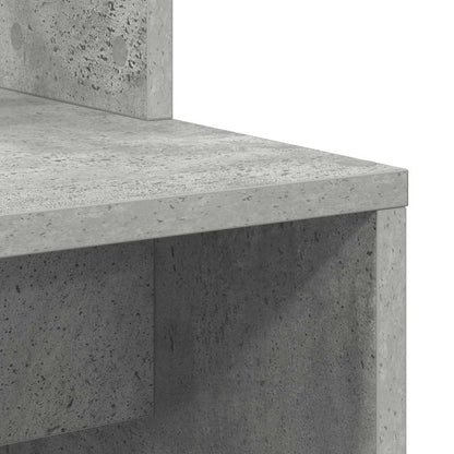 Schreibtisch Betongrau 78,5 x 37 x 154,5 cm Holzwerkstoff