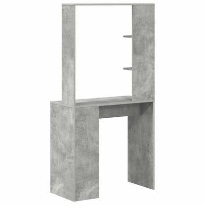 Schreibtisch Betongrau 78,5 x 37 x 154,5 cm Holzwerkstoff