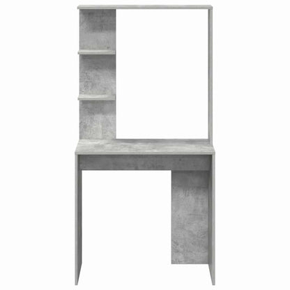 Schreibtisch Betongrau 78,5 x 37 x 154,5 cm Holzwerkstoff
