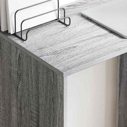 Schreibtisch Grau Sonoma 78,5 x 37 x 154,5 cm Holzwerkstoff