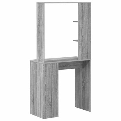 Schreibtisch Grau Sonoma 78,5 x 37 x 154,5 cm Holzwerkstoff